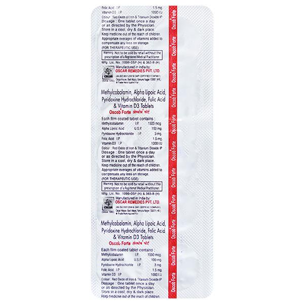 OSCOB FORTE Tablet 10's - Global Surgicals