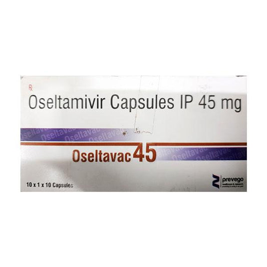 OSELTAVAC 45 Capsule 10's - Global Surgicals