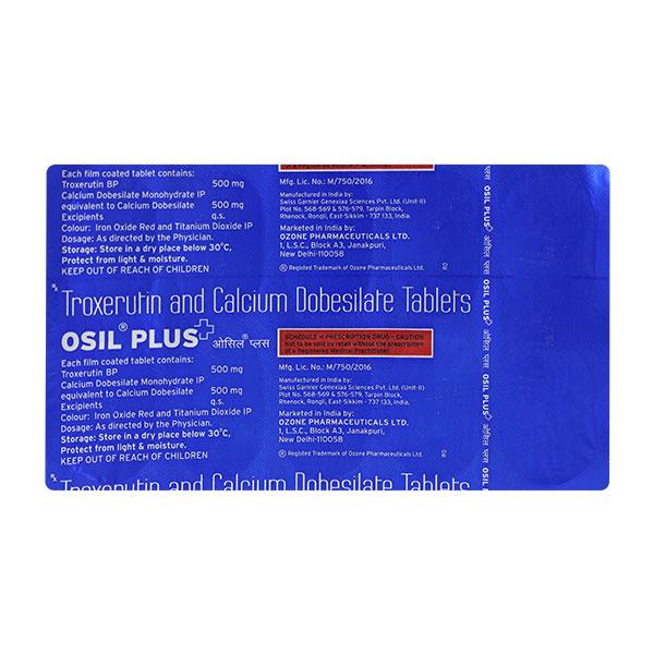 Osil Plus Tablet 10'S - Global Surgicals