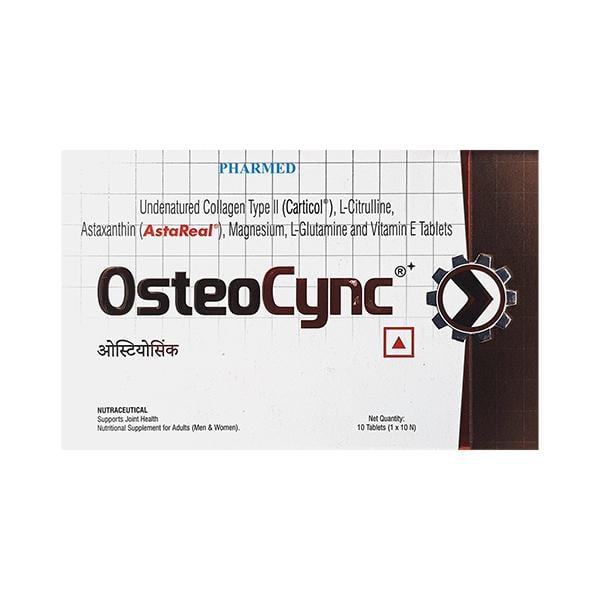 OSTEOCYNC Tablet 10's - Global Surgicals