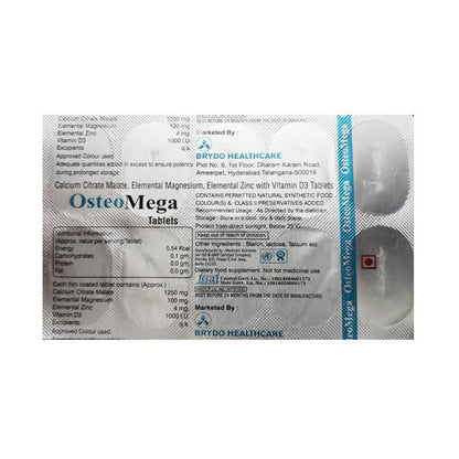 OSTEOMEGA Tablet 10's - Global Surgicals