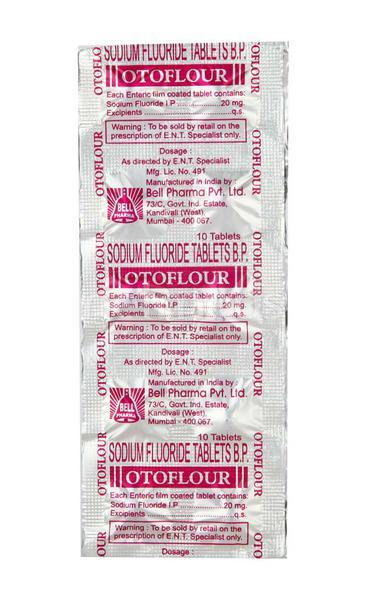 Otoflour Tablet 10'S - Global Surgicals