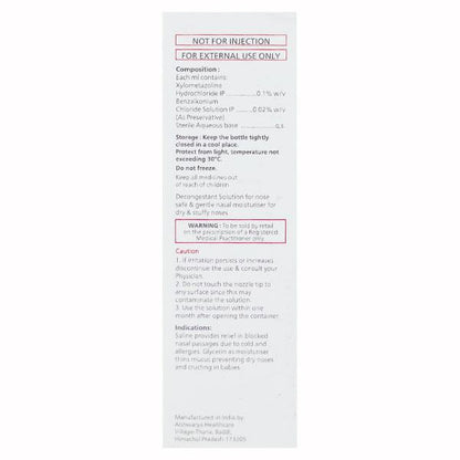 OTRIFRESH 0.1% Nasal Spray 10ml - Global Surgicals