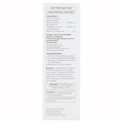 OTRIFRESH MINI 0.05% Nasal Drops 10ml - Global Surgicals