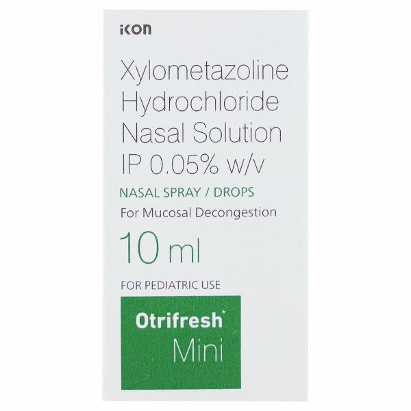 OTRIFRESH MINI 0.05% Nasal Drops 10ml - Global Surgicals