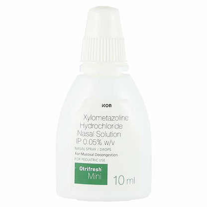 OTRIFRESH MINI 0.05% Nasal Drops 10ml - Global Surgicals