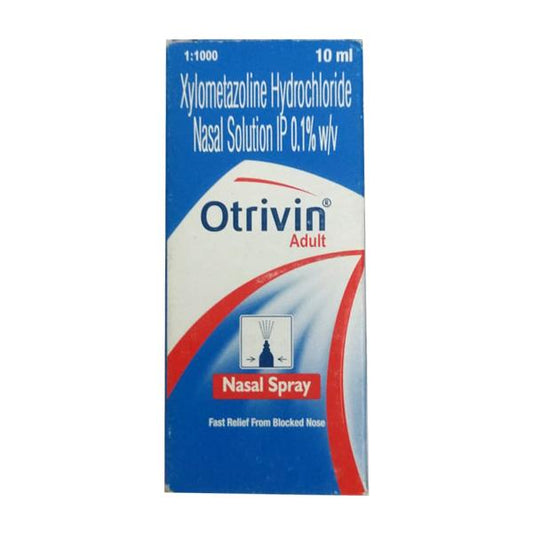 Otrivin Adult Nasal Spray 10ml - Global Surgicals