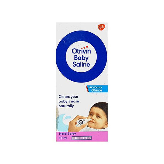 OTRIVIN BABY SALINE Nasal Spray 10ml - Global Surgicals