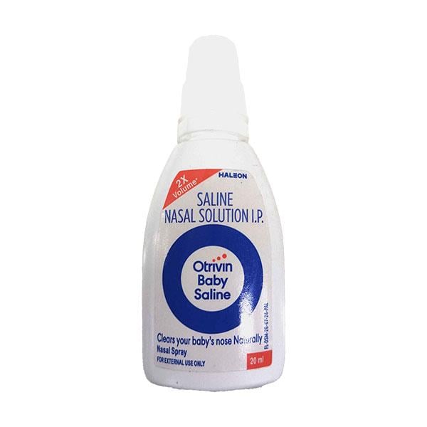 OTRIVIN BABY SALINE Nasal Spray 20ml - Global Surgicals