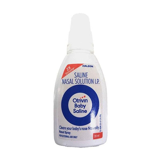 OTRIVIN BABY SALINE Nasal Spray 20ml - Global Surgicals
