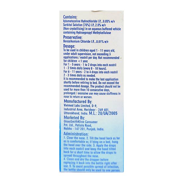 OTRIVIN MOIST P Nasal Drops 10ml - Global Surgicals