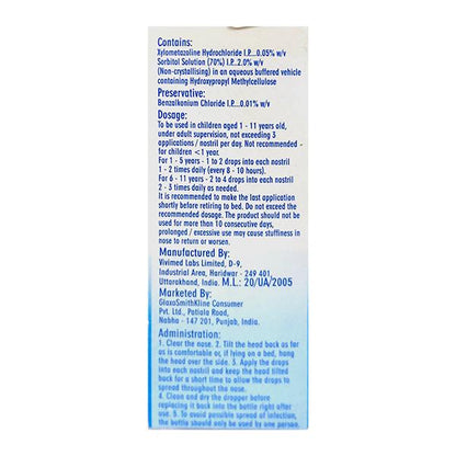 OTRIVIN MOIST P Nasal Drops 10ml - Global Surgicals