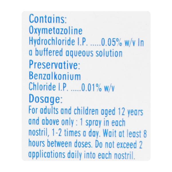 OTRIVIN OXY FAST RELIEF ADULT Nasal Spray 10ml - Global Surgicals