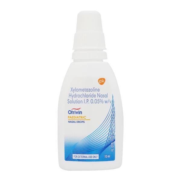 Otrivin Paediatric Nasal Drops 10ml - Global Surgicals