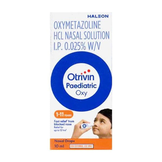 OTRIVIN PAEDIATRIC OXY Nasal Drops 10ml - Global Surgicals