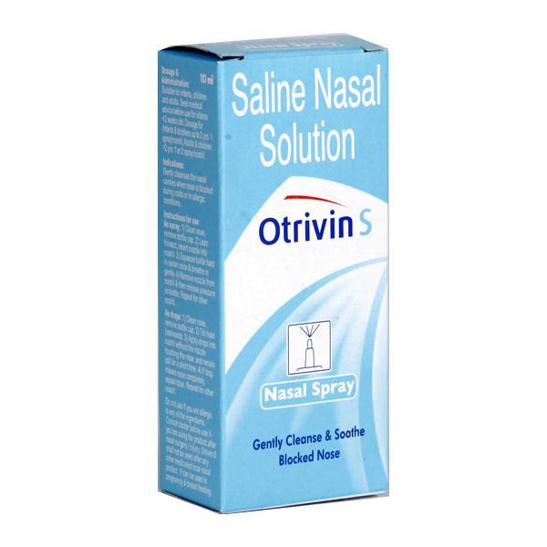 Otrivin S Nasal Spray 10ml - Global Surgicals