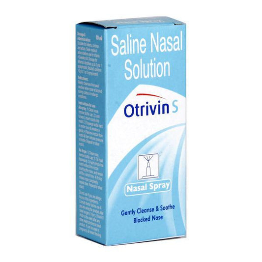 Otrivin S Nasal Spray 10ml - Global Surgicals