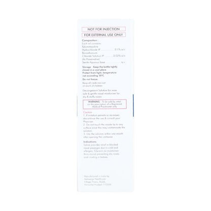 OTRIZEST 0.1% Nasal Spray 10ml - Global Surgicals