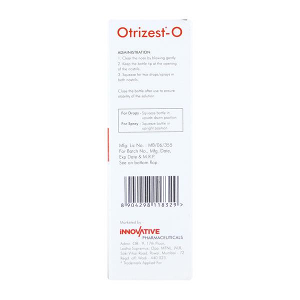 OTRIZEST O 0.05% Nasal Drops 10ml - Global Surgicals