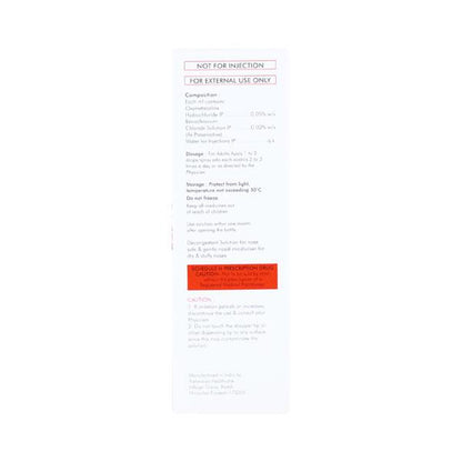 OTRIZEST O 0.05% Nasal Drops 10ml - Global Surgicals