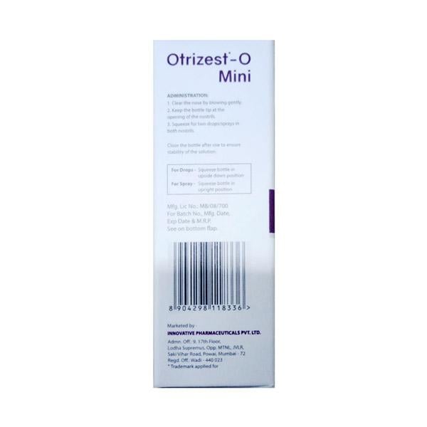 OTRIZEST O MINI Nasal Drops 10ml - Global Surgicals