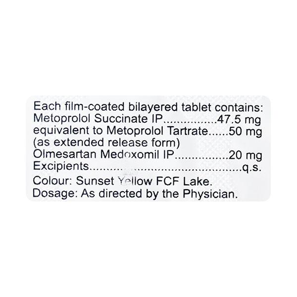 Olkem Beta 50mg Tablet 10'S