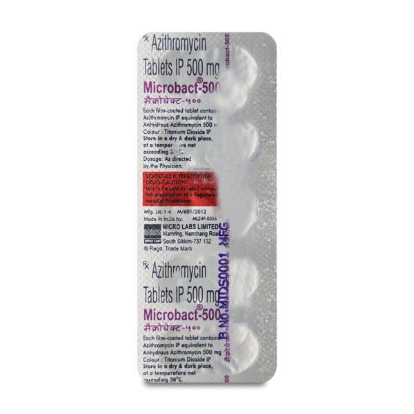 MICROBACT 500 Tablet 5's