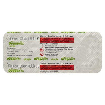 Ovagen 50mg Tablet 10'S - Global Surgicals