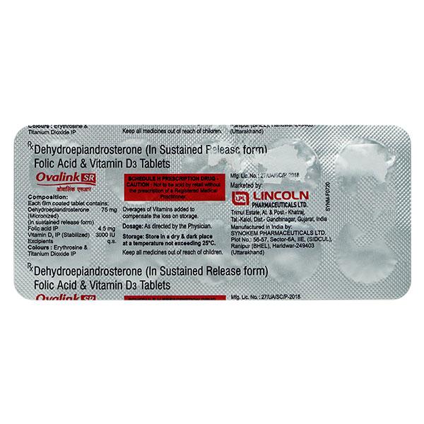 OVALINK SR Tablet 10's - Global Surgicals