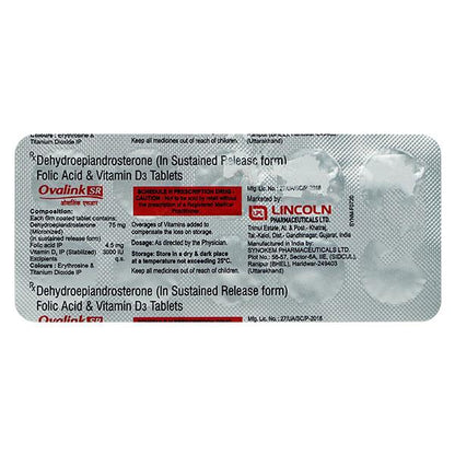 OVALINK SR Tablet 10's - Global Surgicals