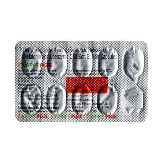 Ovares Plus Capsule 10'S - Global Surgicals
