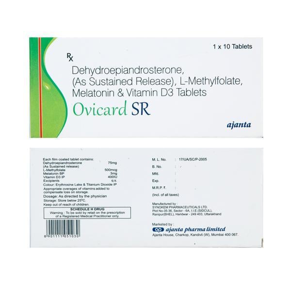 Ovicard SR Tablet 10'S - Global Surgicals