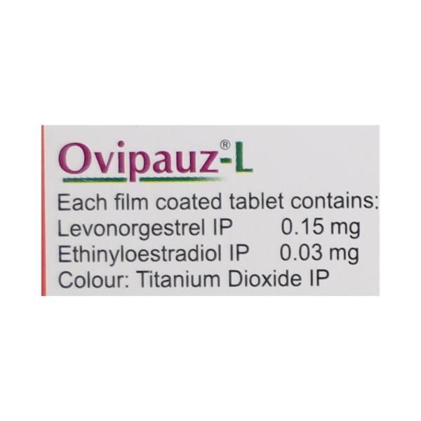 Ovipauz L Tablet 21'S - Global Surgicals