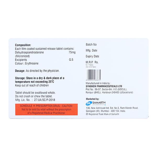 OVISERV SR 75mg Tablet 7's - Global Surgicals