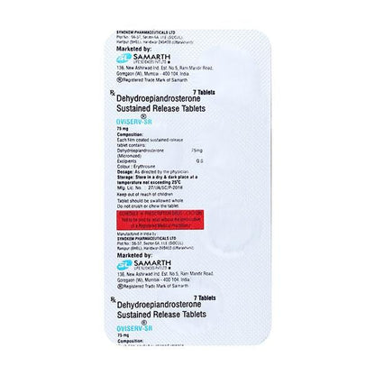 OVISERV SR 75mg Tablet 7's - Global Surgicals