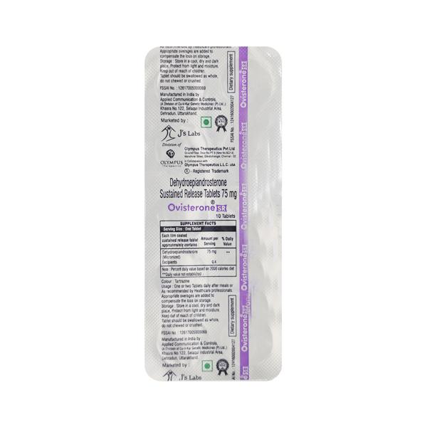 OVISTERONE SR Tablet 10's - Global Surgicals
