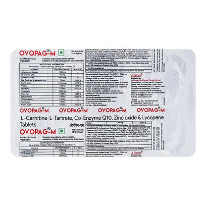 OVOPAG M Tablet 10's - Global Surgicals