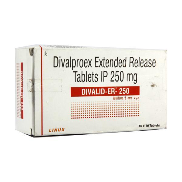 Divalid ER 250mg Tablet 10'S