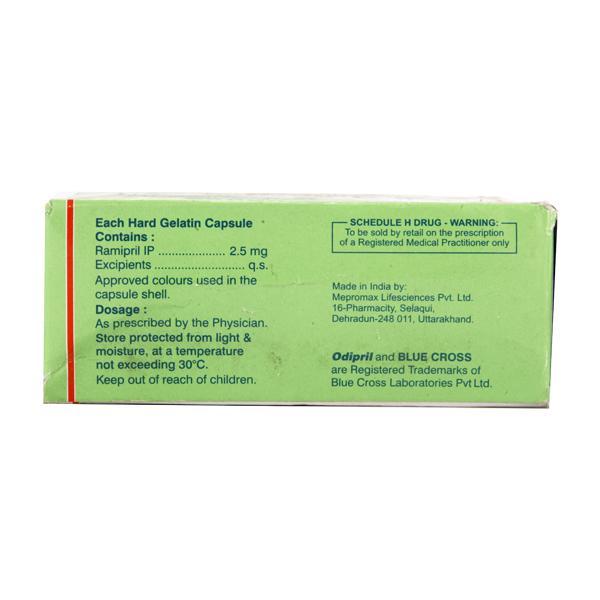 Odipril 2.5mg Capsule 15'S