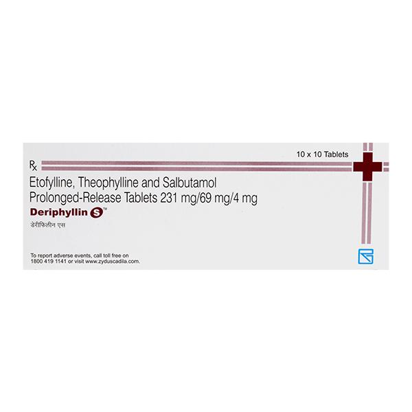 Deriphyllin S Tablet 10'S