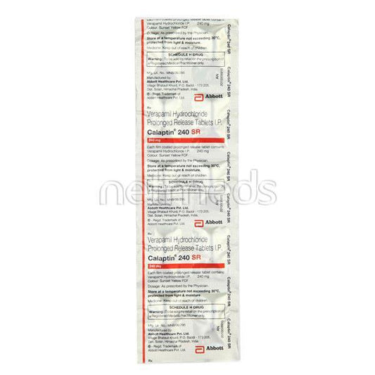 Calaptin SR 240mg Tablet 10'S