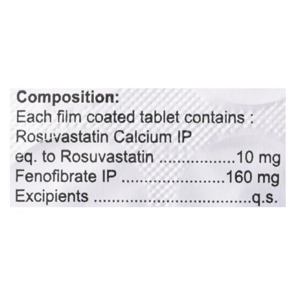 Rosupack F 10/160mg Tablet 30'S