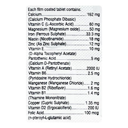OXTAVIT Tablet 15's - Global Surgicals