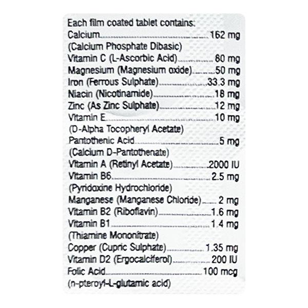 OXTAVIT Tablet 15's - Global Surgicals