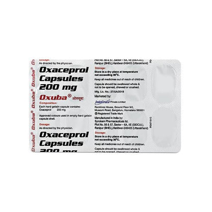 Oxuba 200mg Capsule 10'S - Global Surgicals