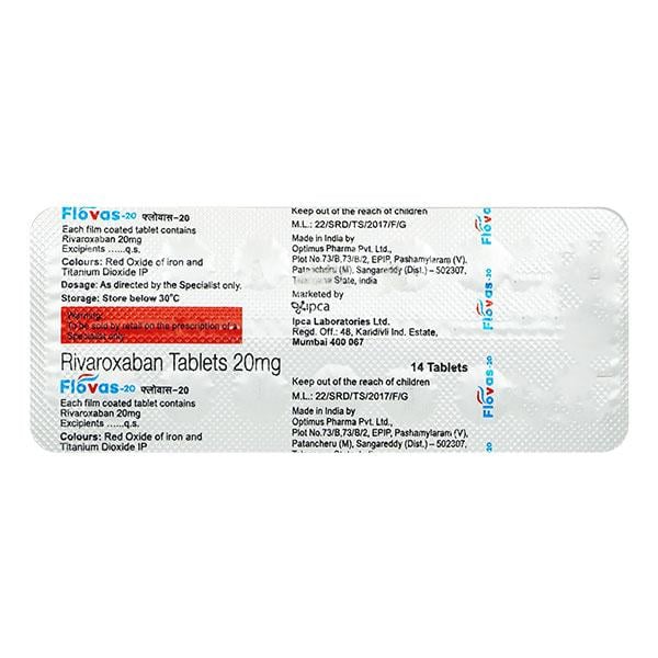 FLOVAS 20 Tablet 14's