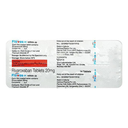 FLOVAS 20 Tablet 14's
