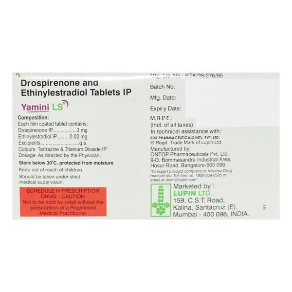 Yamini LS Tablet 24'S