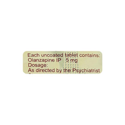 Ozapin MD 5mg Tablet 10'S - Global Surgicals