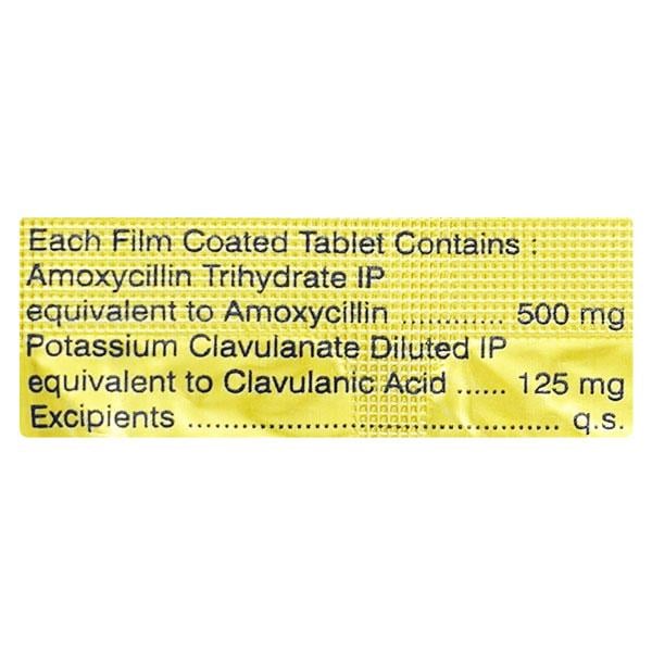 Blumox CA 625mg Tablet 10'S